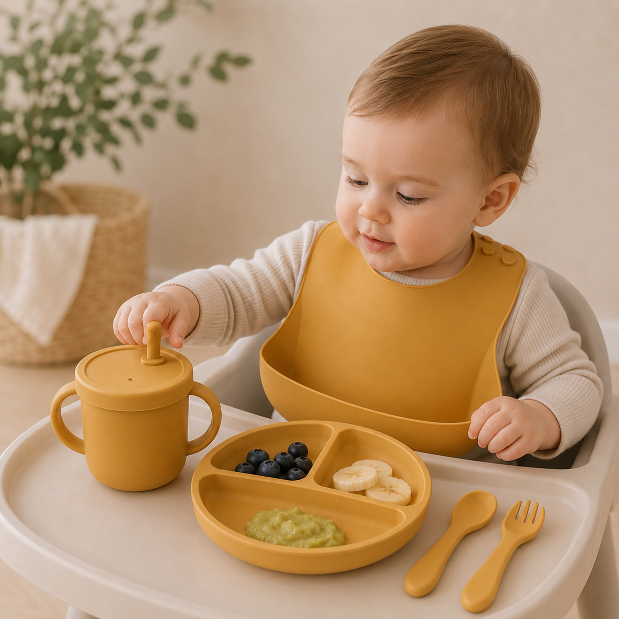 Set de Alimentación de Silicona Premium